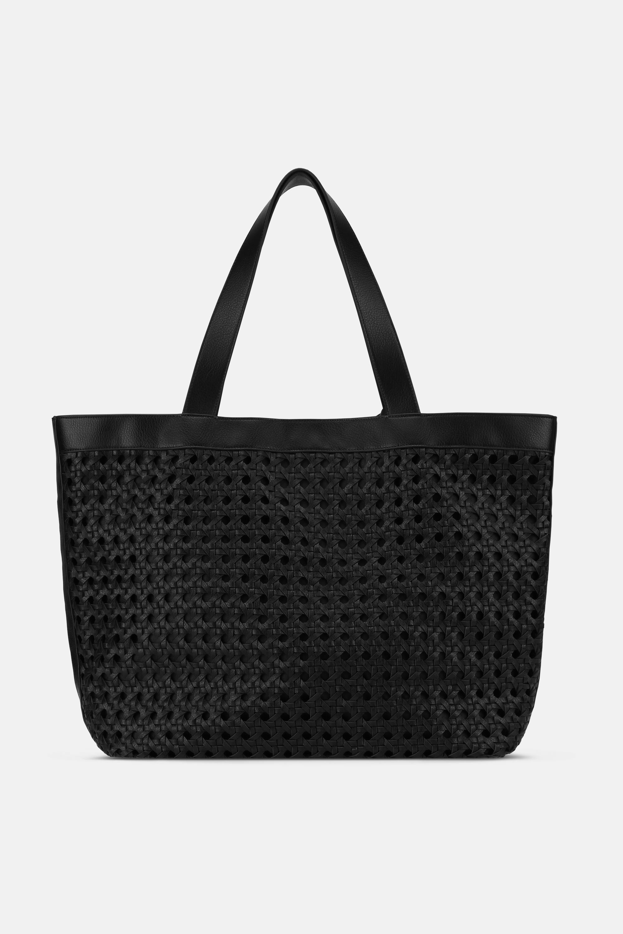 Große Beach Bag - Black Black